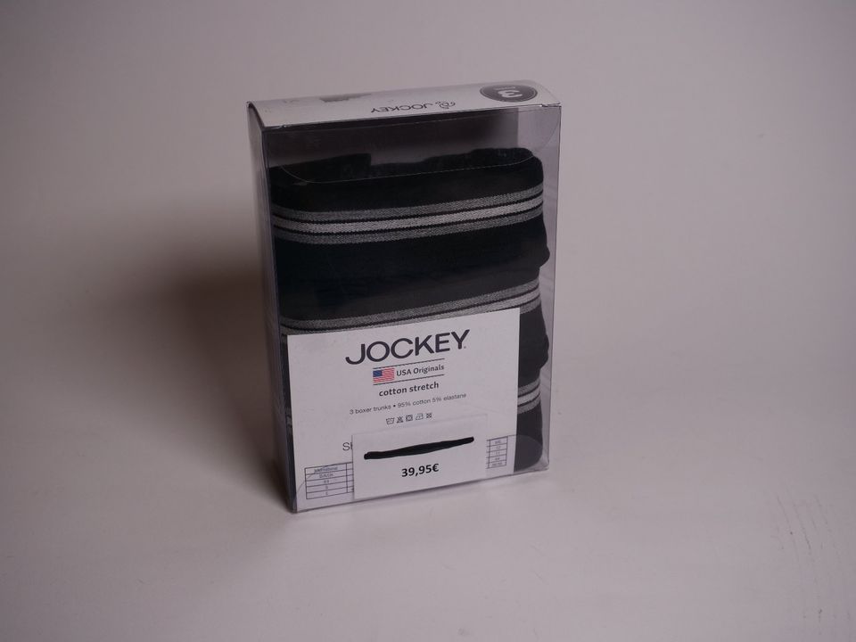 Jockey Boxershorts/Trunk, 3er Pack, Gr. XL, schwarz, neu in Dortmund