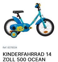 KINDERFAHRRAD 14 ZOLL 500 OCEAN Decathlon Fahrrad  Kinderfahrrad Rheinland-Pfalz - Hahnheim Vorschau