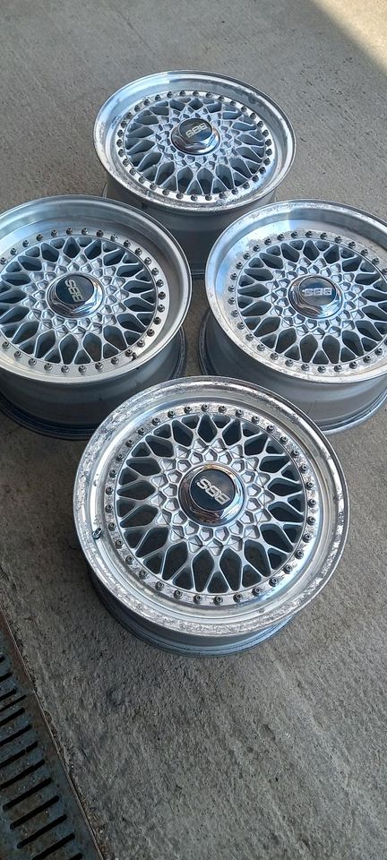 BBS RS FELGEN 3teil. 7j u.7,5jx16et30 u.14 in Kölleda