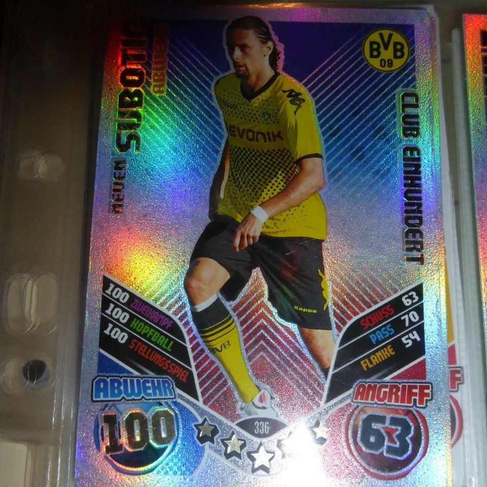 Match Attax Trading Card Game Saison 2011/2012 in Bremen