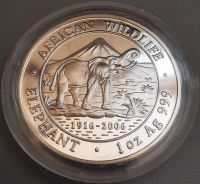 1 Oz Silbermünze Somalia Elefant 2006 Proof mit Zertifikat Hamburg - Altona Vorschau