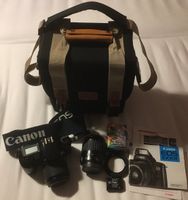 Spiegelreflexkamera Canon EOS 1000F + 2 Objektive + Kameratasche Hessen - Limburg Vorschau