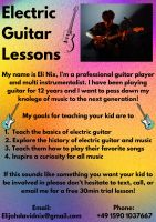 I am offering english electric guitar lessons to 6 - 12 year olds Friedrichshain-Kreuzberg - Friedrichshain Vorschau