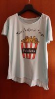 T-Shirt S hellblau Aufdruck "Fries before Guys" München - Sendling-Westpark Vorschau