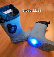 Gummistiefel, Blinkstiefel Größe 22/23 Rheinland-Pfalz - Bleialf  Vorschau