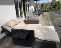 Gartenlounge Sofa Rattan-Style grau-braun Wandsbek - Hamburg Volksdorf Vorschau
