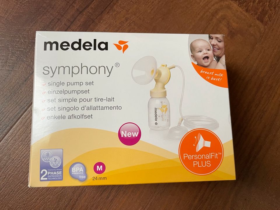 medela symphony Einzelpumpset Personal Fit Größe M in Ammersbek