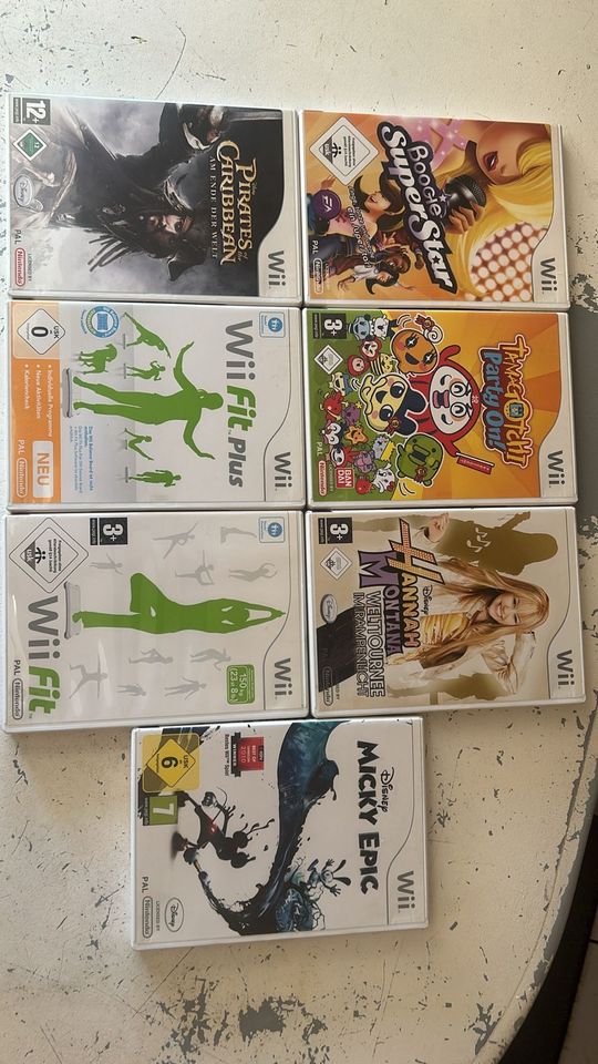 Wii Spiele Set in Bünde