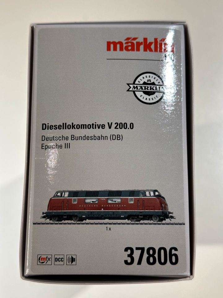 Märklin H0 37806 Diesellokomotive BR V 200.0 in Steinheim