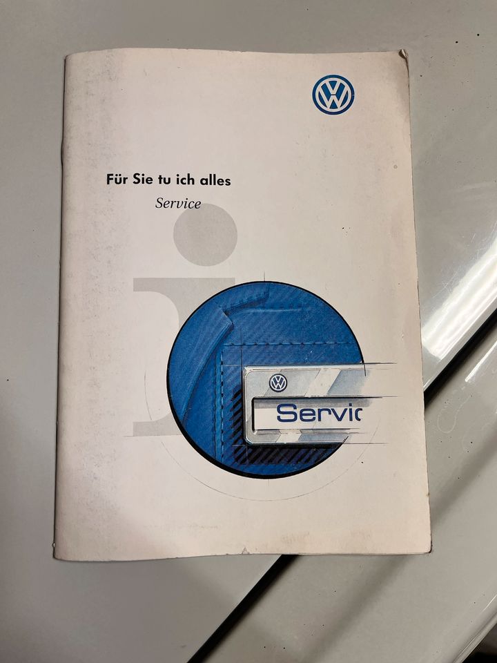 Volkswagen Broschüre Für sie tu ich alles Service Sammler in Kirchdorf an der Iller