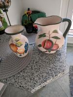 Dekorativer Krug mit passender Vase Rostock - Evershagen Vorschau