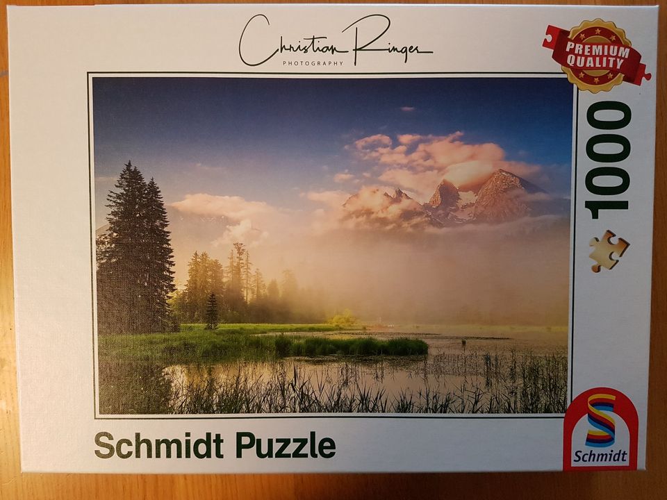 Schmidt Puzzle1000 Teile,,Taubensee,, neuwertiger Zustand,,, in Hersbruck