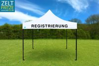 Registrierung Zelt mit Druck Marathon Turnier Event Lauf 3x3m NEU Hessen - Trendelburg Vorschau