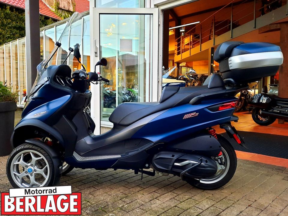 Piaggio MP3 500 Sport Advance Topcase Comfort Hzgriffe Garantie in Borchen