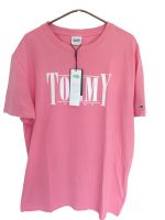 Tommy Jeans – Baumwoll-T-Shirt in Rosa Gr. L Neu mit Etikett Mitte - Tiergarten Vorschau