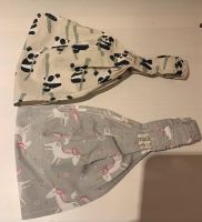 2 Haarbänder Stirnbänder Bandanas mit Pandas und Einhörnern Niedersachsen - Delligsen Vorschau