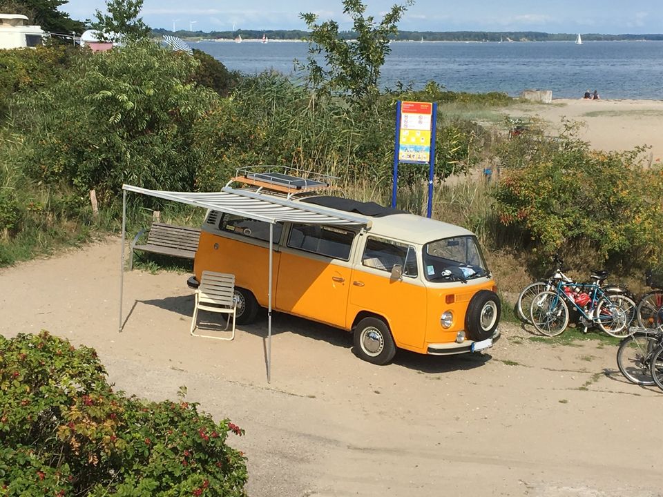 T2 Camper Vermietung mieten übernachten im „Bulli“ Oldtimer in Osterrönfeld