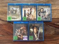 Herr der Ringe und 2 Teile der Kleine Hobbit Blue Ray Nordrhein-Westfalen - Ibbenbüren Vorschau