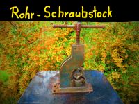 Alter Rohrschraubstock - Backen offen 7,5cm - intakt Niedersachsen - Lemgow Vorschau