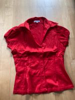 Stilvolle kurzärmlige rote Bluse-Puffärmel -Naracamicie-ital.Mode Baden-Württemberg - Göppingen Vorschau