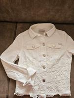 Orsay Jeans Jacke wie neu Spitze Stickerei Lochmuster Hochzeit Niedersachsen - Delmenhorst Vorschau