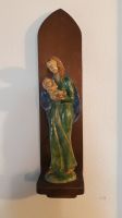 Madonna mit Kind 13 x 34 auf Holzsockel Nordrhein-Westfalen - Jülich Vorschau