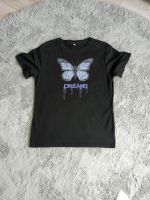 T Shirt Schwarz mit Schmetterling S Nordrhein-Westfalen - Kaarst Vorschau
