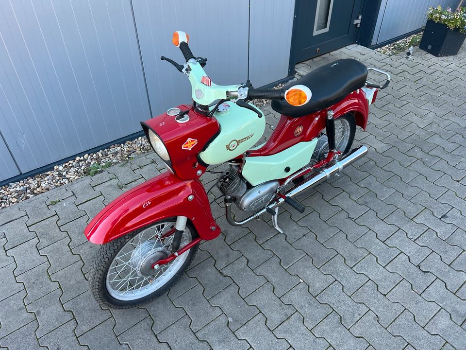 Simson Star SR4-2/1 SR4 RESTAURIERT 1974 Moped Mofa Roller E74 in Osterweddingen