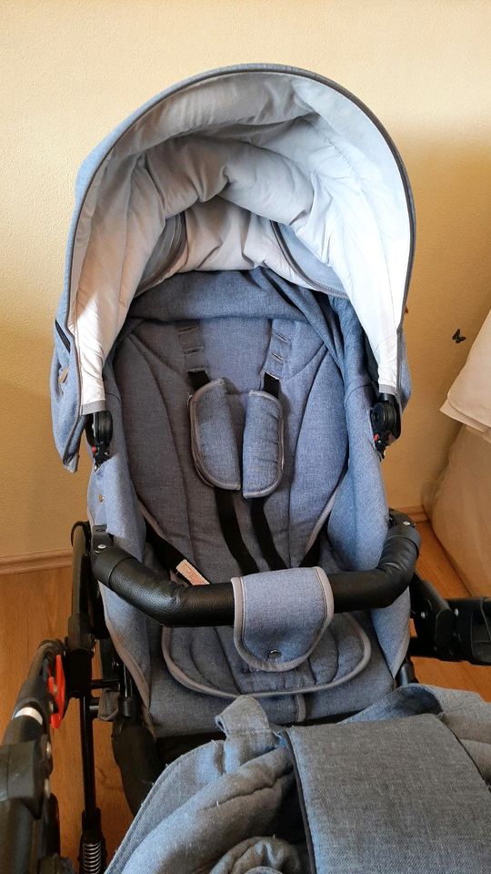 Kinderwagen, Buggy, Knorr Baby Voletto Emotion, Light Blue in Riedlhütte