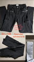 Tally Weijl Hose Jeans Damen Gr L schwarz stretchig Sachsen - Plauen Vorschau