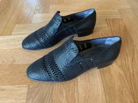 Leder Loafer, Slipper, schwarz, Größe 45 Bayern - Vaterstetten Vorschau
