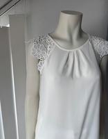 Zara Top Bluse weiß Spitze Gr. S Top Zustand Bayern - Haibach Unterfr. Vorschau