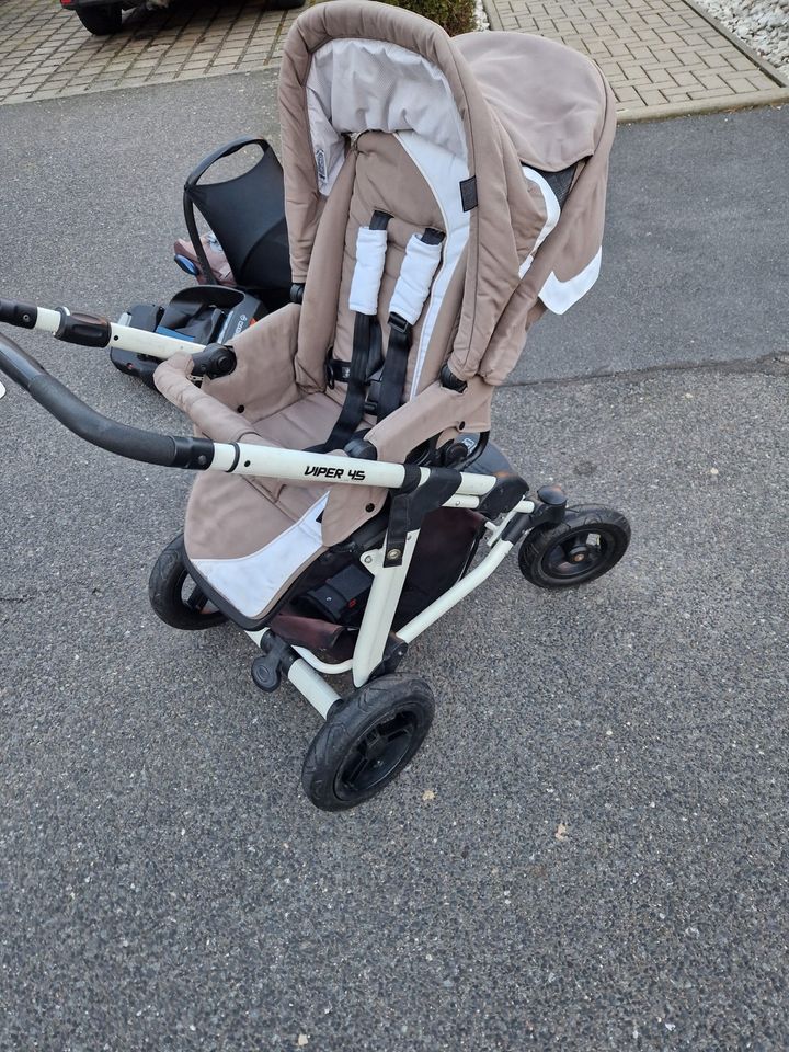 Kinderwagen ABC-Design, Viper 4S, gebraucht mit reichlich Zubehör in Dresden