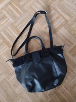 s.Oliver Handtasche in schwarz mit Fell Eimsbüttel - Hamburg Eidelstedt Vorschau