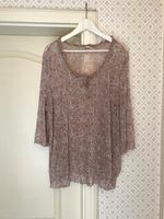 s.Oliver Triangle Blusenshirt Shirt Bluse Mauve Floral Curvy Neuw Niedersachsen - Beckdorf Vorschau