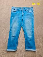 Damen Crop Jeans Gr 36, dreiviertel Hose, Jeanshose, C&A, Yessica Bayern - Michelau i. OFr. Vorschau
