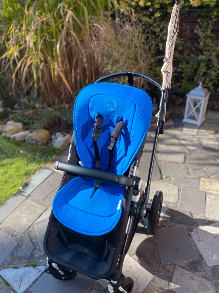 Bugaboo Cameleon 3 schwarz Kinderwagen / Buggy mit viel Zubehör in Nienberge