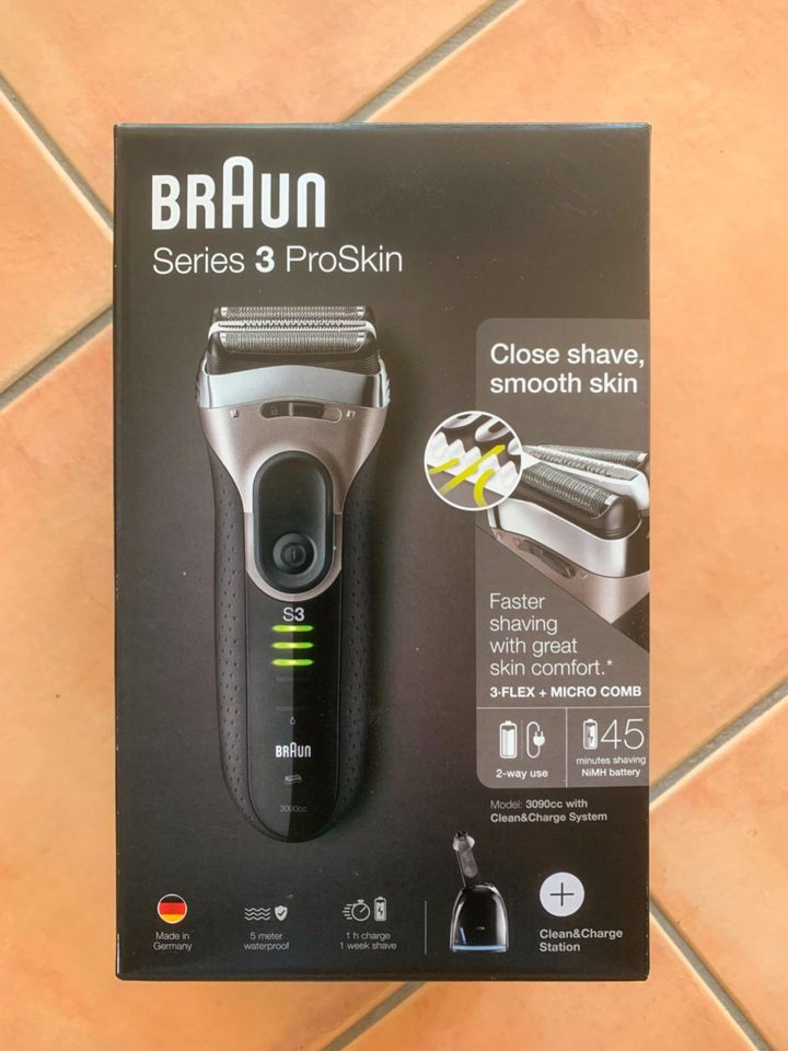 Braun Clean&Charge Station unbenutzt in Originalverpackung in Utting