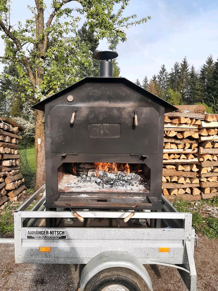 Mobiler Holzbackofen zum Mieten in Burgthann 