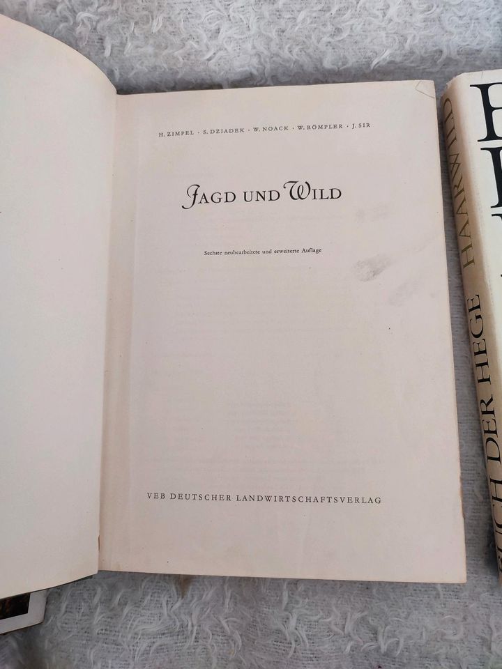 Jagd Hege Bücher in Leinefelde-Worbis