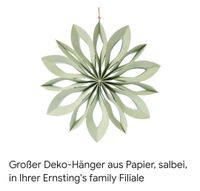Deko Blume Hänger salbei grün Papier Sachsen-Anhalt - Salzwedel Vorschau