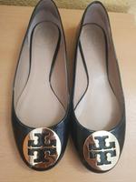 Tory Burch damen Ballerinas gr.41 dunkelblau,Lackleder West - Unterliederbach Vorschau