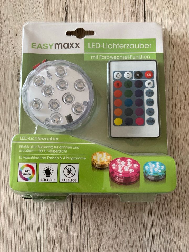 Easymaxx LED-Lichterzauber mit Farbwechsel & Fernbedienung in Magdeburg