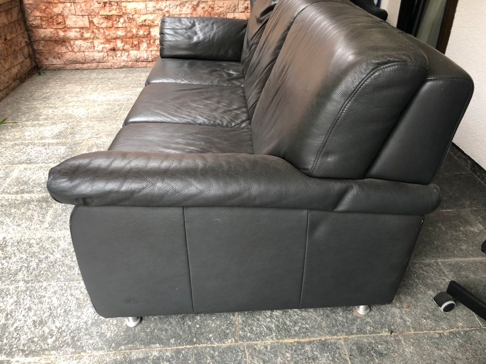 EchtLeder Sofa Himola in Frankfurt am Main