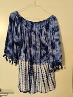 Bluse Batikmuster dunkelblau Carmen neu Nordrhein-Westfalen - Dorsten Vorschau