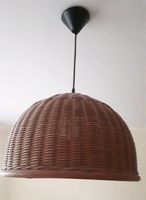 Lampe Korb Weide Deckenlampe Naturmaterial Vintage Nordrhein-Westfalen - Niederkassel Vorschau