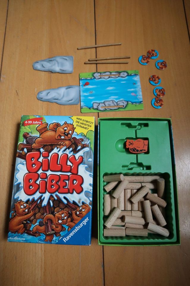 Billy Biber Spiel Kind Gesellschaftsspiel Geschicklichkeitsspiel in Bühl