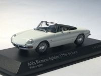 ** Minichamps 1:43 Alfa Romeo 1750 Spider Veloce 1968 Weiss Thüringen - Einhausen (Thüringen) Vorschau