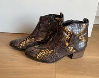Paul Green Stiefelette Kroko-Optik, Cowboy, NP €160,- wie neu Niedersachsen - Stelle Vorschau