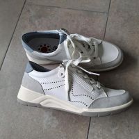 Leder - Sneakers weiss/grau  Gr.40 Nordrhein-Westfalen - Geldern Vorschau